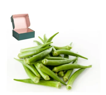 Fresh Okra Box